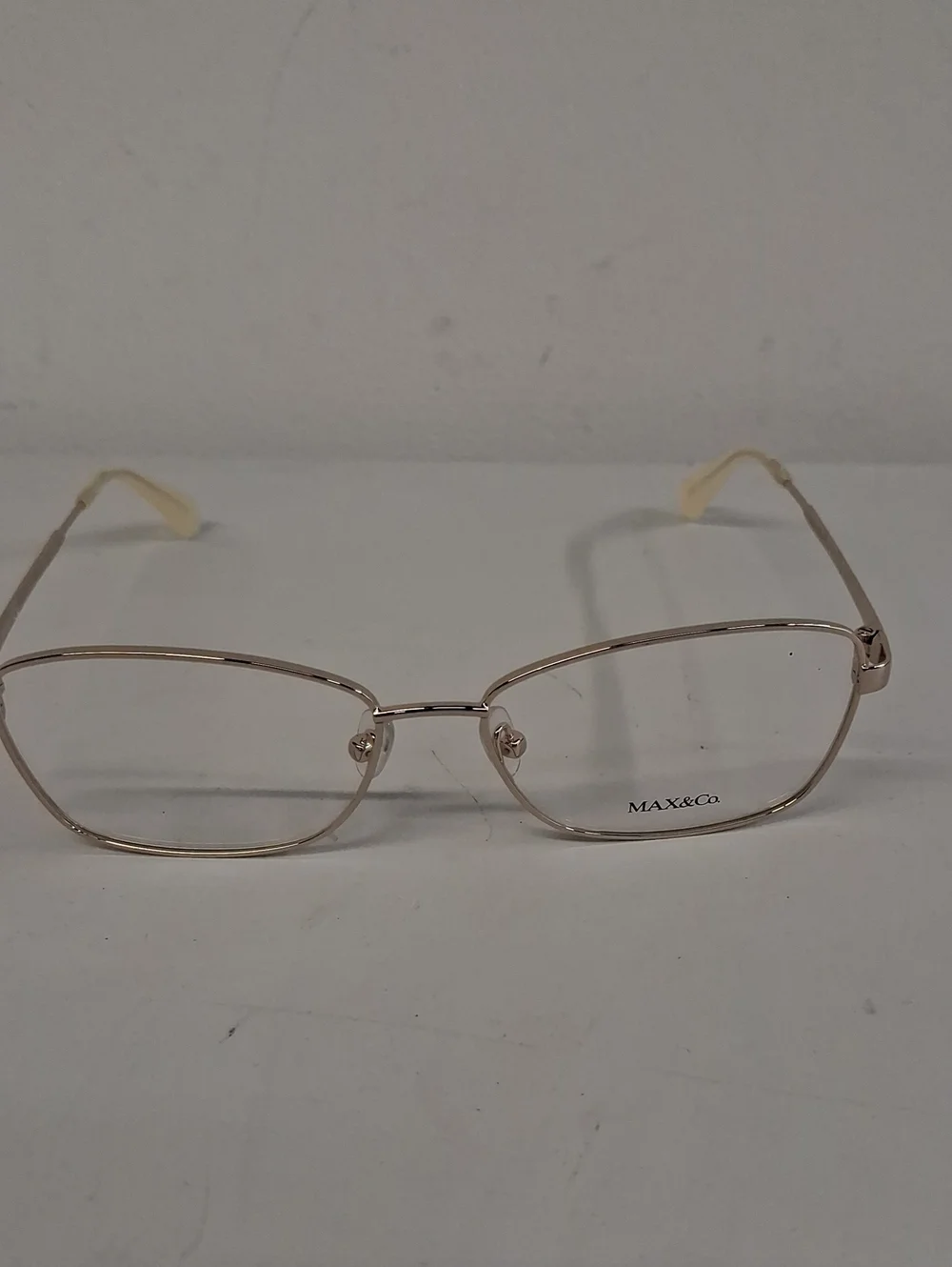 NWOT Womens Rxable Max & Co. MO5056 Gold Eyeglass Frames